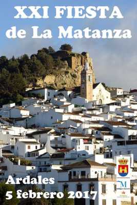 Cartel de la Fiesta de la Matanza de Ardales 2017