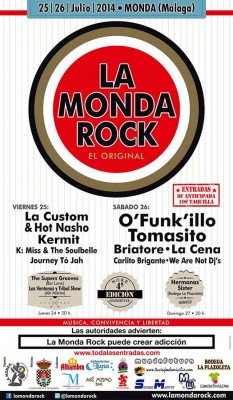 CARTEL MONDA ROCK