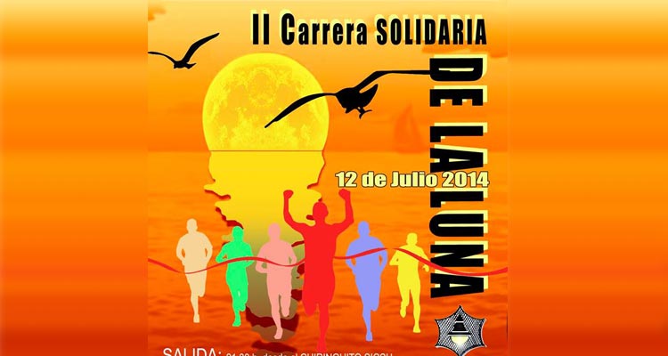 Carrera Solidaria de la Luna Málaga 2014