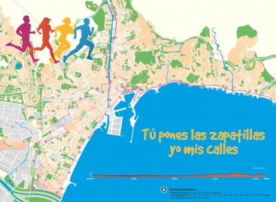 Recorrido de la Maratón de Málaga 2014
