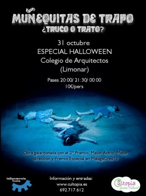 Muñequitas de trapo ¿truco o trato? Halloween 2014