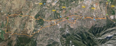 Recorrido de la Media Maratón Alhaurín de la Torre 2015