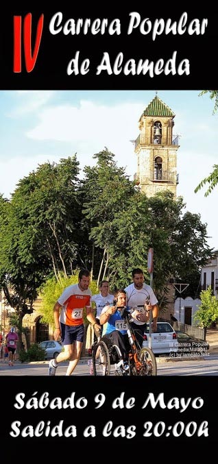 Cartel de la Carrera Popular San Isidro Alameda 2015