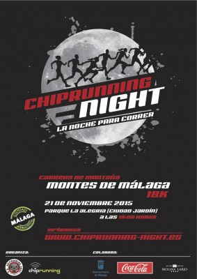 Cartel Night Trail Montes de Málaga 2015