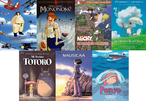 Películas de Miyazaki, un mundo invisible. Ciclo en cine Albéniz 2015