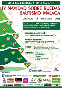 Cartel Navidad Sobre Ruedas 2015 Teatinos Universidad