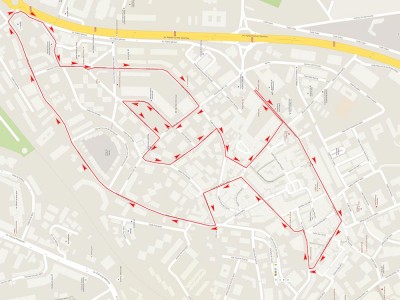 Recorrido San Silvestre Torremolinos 2015