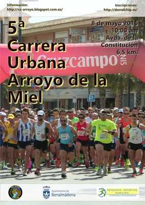 Cartel de la Carrera Urbana Arroyo de la Miel 2016