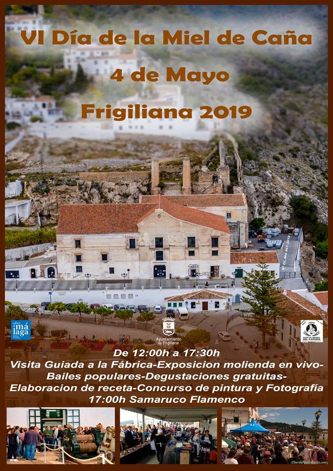 Cartel del Día de la Miel de Caña de Frigiliana 2019