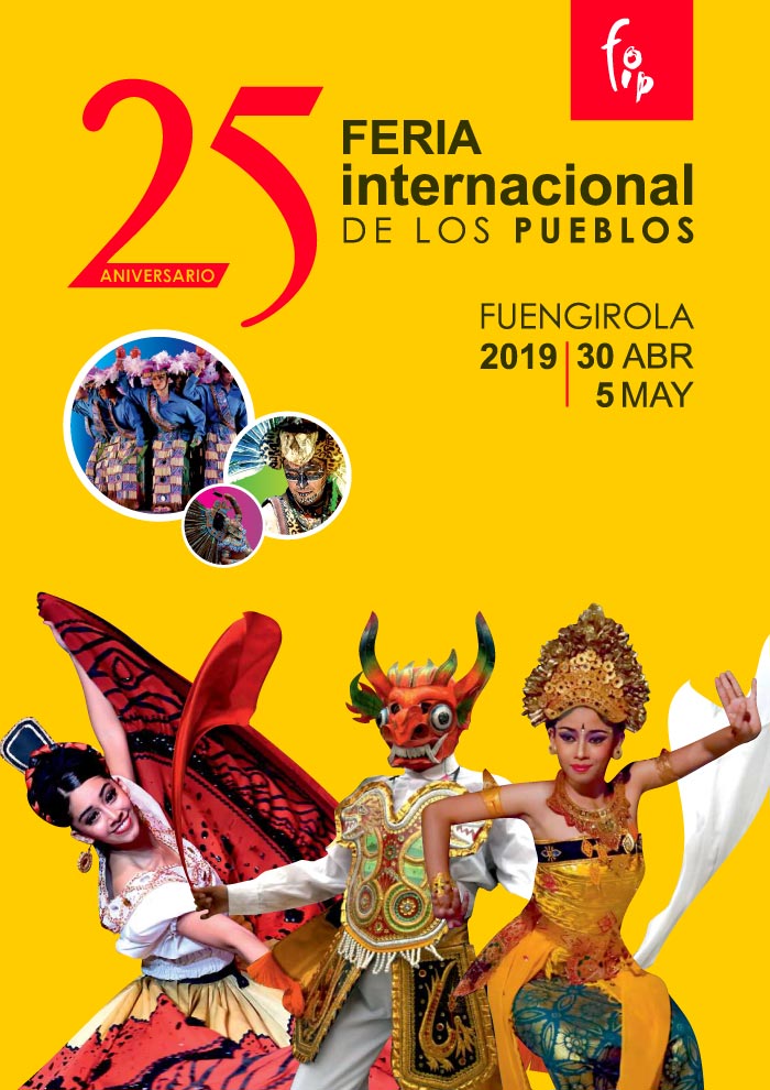 Cartel de la Feria de los Pueblos de Fuengirola 2019