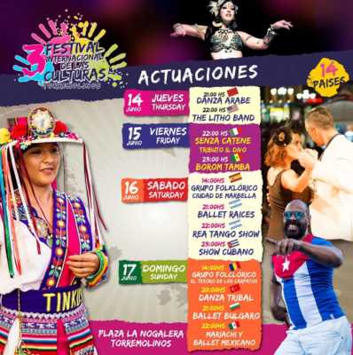 Actuaciones en el Festival de las Culturas Torremolinos 2018