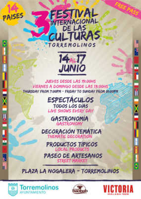 Cartel del Festival de las Culturas Torremolinos 2018