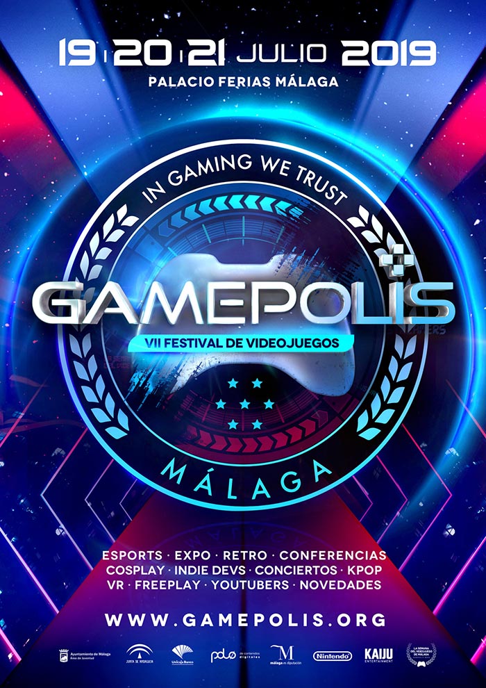 Gamepolis 2019. Festival de Videojuegos de Málaga
