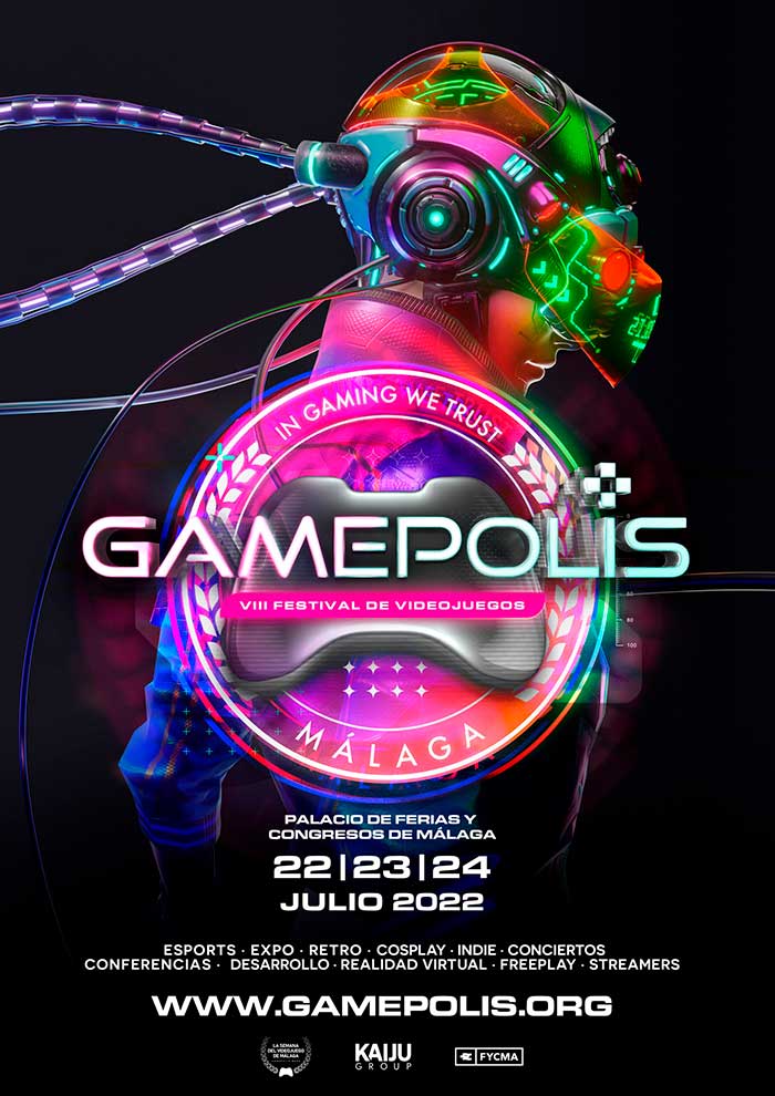 Gamepolis 2022. Festival de Videojuegos en Málaga