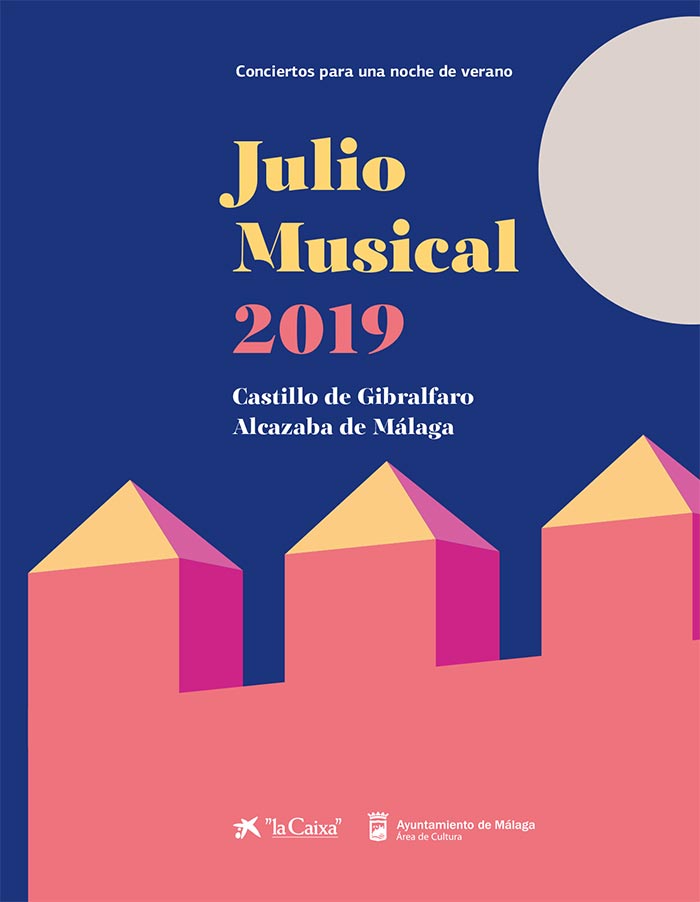 Julio Musical 2019. Conciertos para una noche de verano en la Alcazaba y el Gibralfaro