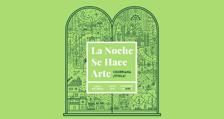 La Noche Se Hace Arte Churriana ¡Vívela! 2018
