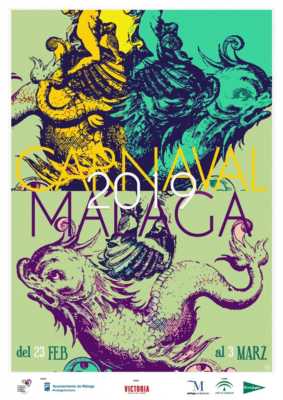 Cartel del Carnaval de Málaga 2019