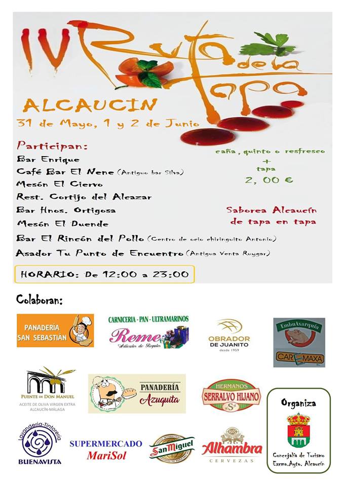 Ruta de la Tapa de Alcaucín 2019