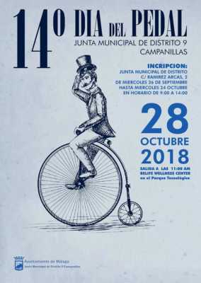 Cartel del Día del Pedal de Campanillas 2018