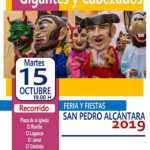 Pasacalles de gigantes y Cabezudos en la Feria de San Pedro 2019