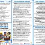 Díptico actividades Exposición Playmobil Antequera 2018-2019