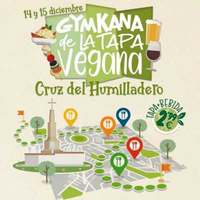 Ruta de la tapa vegana en Cruz de Humilladero. Cartel