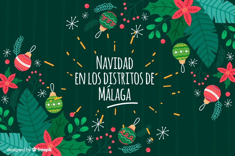 Navidad en los dsitritos de Málaga