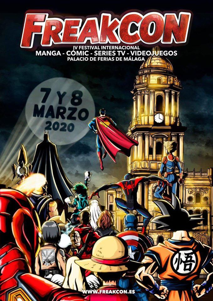 Freakcon 2020. Manga, cómic, películas, series, videojuegos...