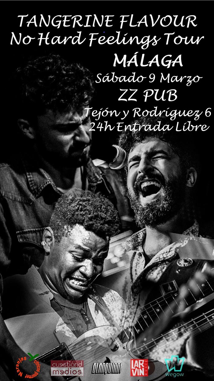 Tangerine Flavour, concierto 2019 en ZZ Pub de Málaga