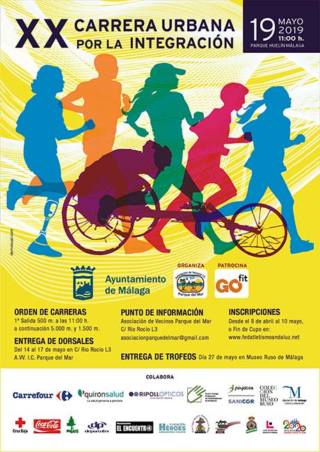 Carrera Urbana por la Integración Huelin 2019