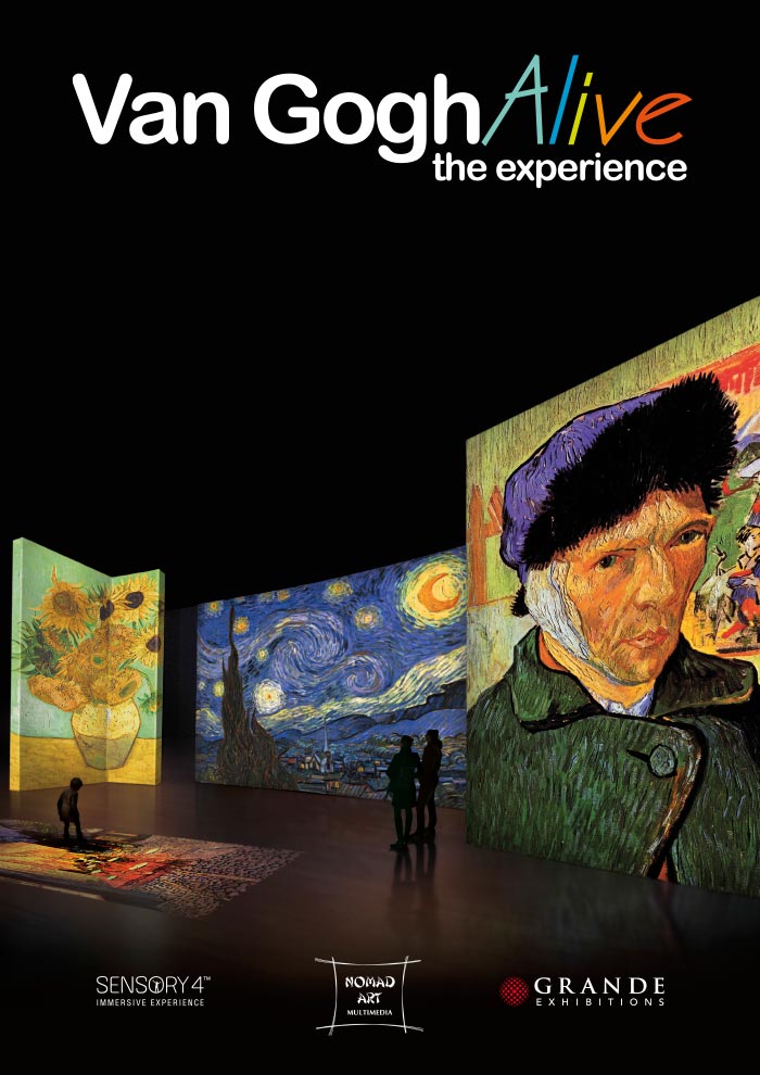 Van Gogh Alive Exposición en Málaga 2019