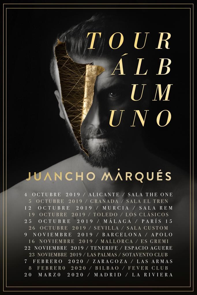 Juancho Marqués. Tour Album Uno (Sala París - octubre 2019)