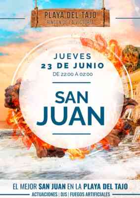 Noche de San Juan en Rincón de la Victoria 2022
