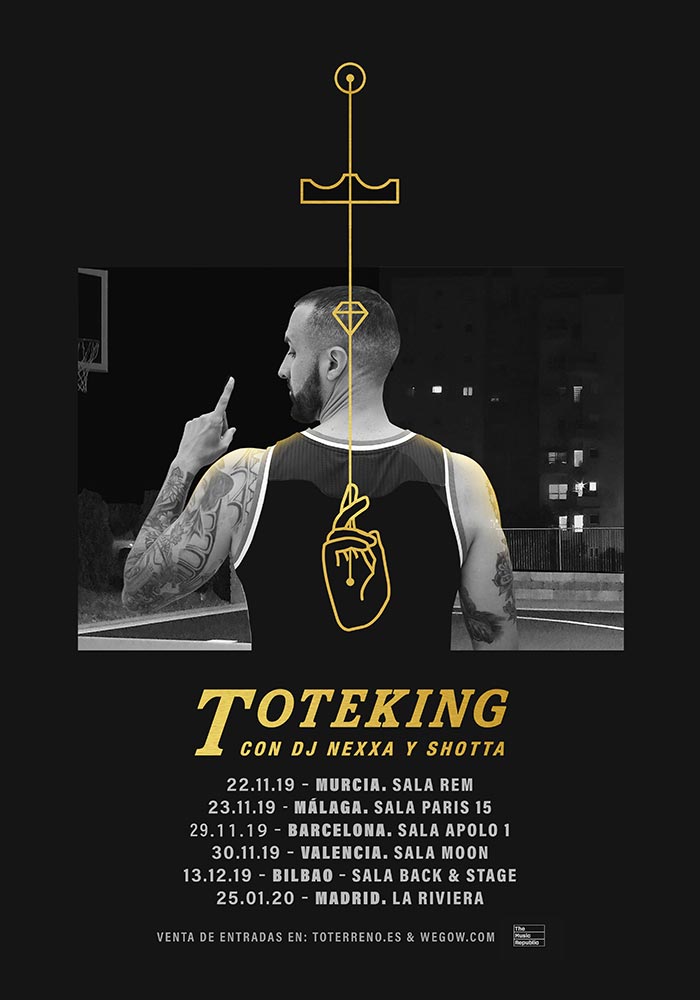 Tote King. Concierto en Sala París 15 (noviembre 2019)