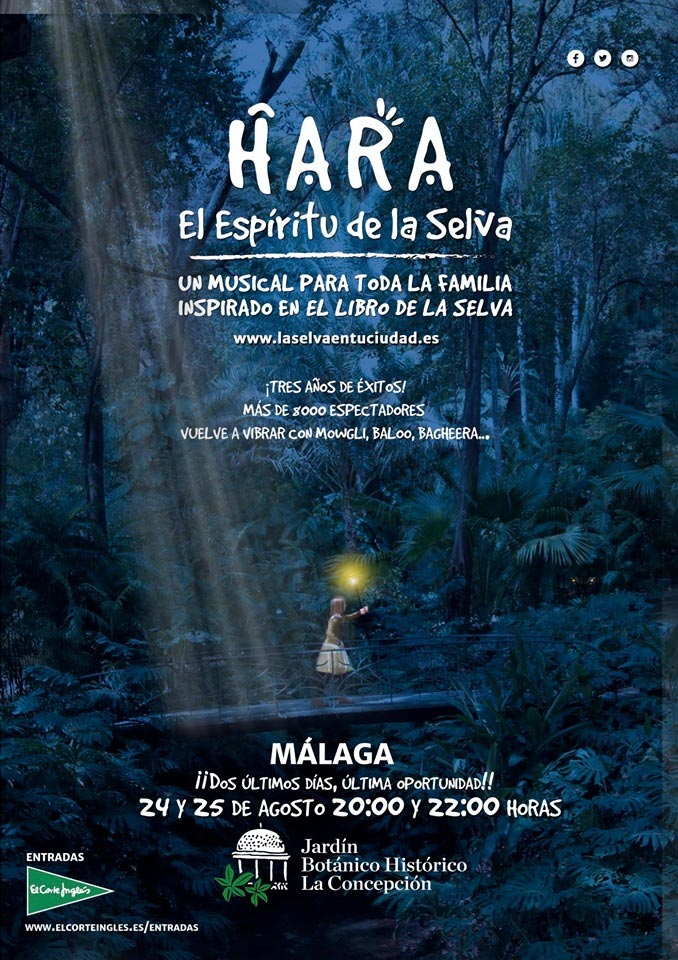 Hara, el Espíritu de la Selva 2019 en el Jardín Botánico