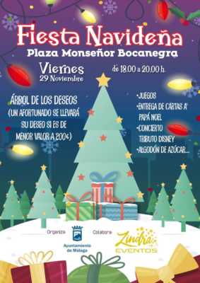 Fiesta navideña en Bailén-Miraflores 2019