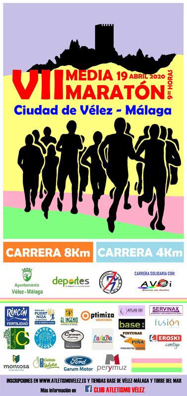 Media Maratón de Vélez-Málaga 2020. Y C8K y C4K