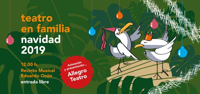 Teatro en Familia en Navidad 2019-20. Eduardo Ocón