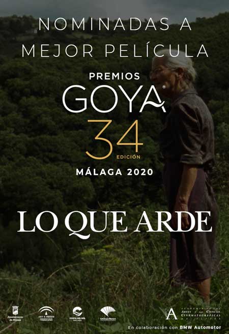 Lo que arde. Nominada a los Goya en Málaga