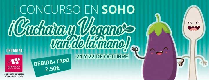 ¡Cuchara y vegano van de la mano! Ruta de la tapa Soho Málaga 2020