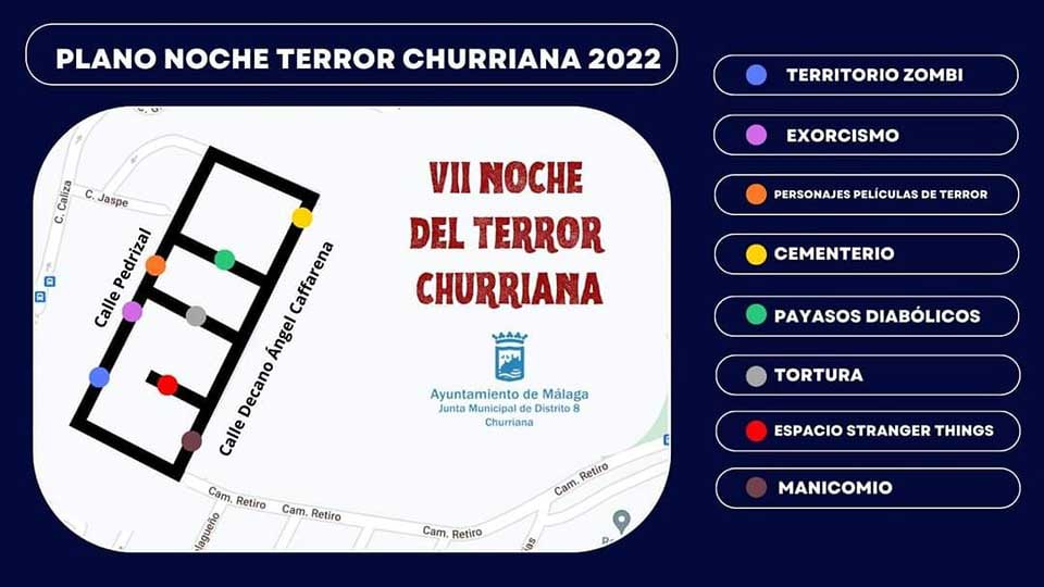 Plano de Halloween en Churriana 2022